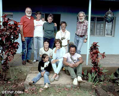 EISP field crew. ©1984 EISP/JVT/ Photo: D. C. Ochsner.
