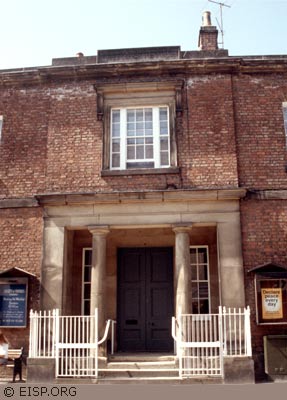 Quaker Meeting House, attended by Katherine Routledge and her extended Pease family for generations, Darlington, England. (©1995 EISP/JVT/Photo: J. Van Tilburg)