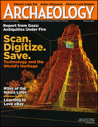 Archaeology magazine May/June 2009