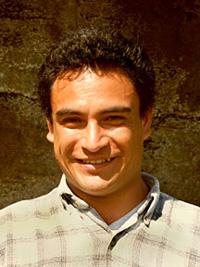 Cristián Silva Araki, Rapa Nui Artist & new EISP recruit. © EISP 2003.