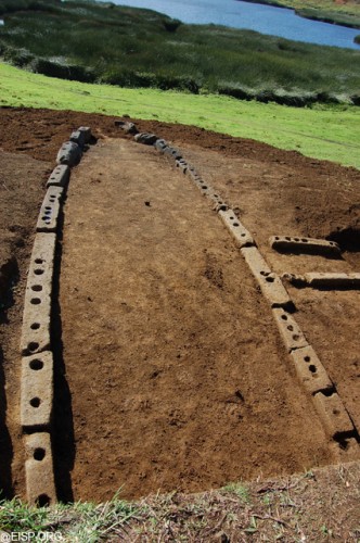 Hare paenga RR-001-155 excavated.