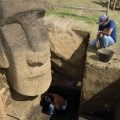 Excavation; Moai RR-001-156. © EISP.ORG 2013